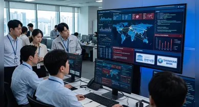 Imagem ilustrativa da notícia: Hackers invadem bancos da Coreia e IA pode ter ajudado