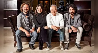 Imagem ilustrativa da notícia: Conheça os quatro filhos de Gracindo Júnior; três estão na TV