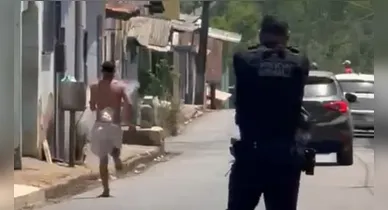 Imagem ilustrativa da notícia: Preso aproveita ida a hospital para fugir no Pará; veja o vídeo