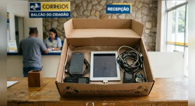Imagem ilustrativa da notícia: Eletrônicos velho em casa? Correios oferecem descarte gratuito