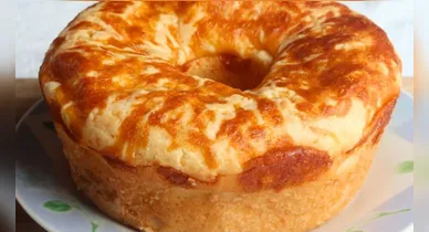 Imagem ilustrativa da notícia: Conheça a receita de Bolo de Pão de Queijo que viralizou no TikTok!