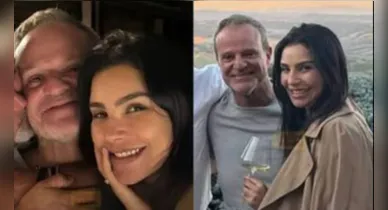 Imagem ilustrativa da notícia: Barrichello anuncia término com Cíntia Chagas após um mês de namoro