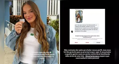 Imagem ilustrativa da notícia: Rafaella Justus relata ataque após votar pela 1ª vez