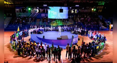 Imagem ilustrativa da notícia: Atletas do paraenses participam da abertura dos Jogos da Juventude