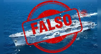Imagem ilustrativa da notícia: Marinha desmente alerta sobre navios de guerra dos EUA no Brasil