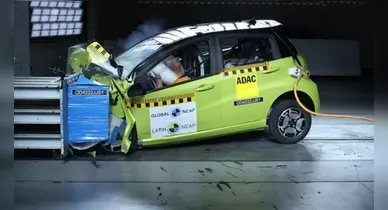 Imagem ilustrativa da notícia: Carros vendidos no Brasil receberam nota zero em testes de segurança