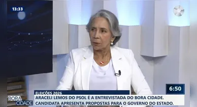 Imagem ilustrativa da notícia: Candidata ao Governo do Pará, Araceli Lemos participa de sabatina da RBATV