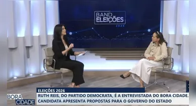 Imagem ilustrativa da notícia: Ruth Reis, candidata ao Governo do Pará, participa de sabatina da RBATV