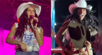 Imagem ilustrativa da notícia: Ana Castela derruba prefeita durante show em São Paulo