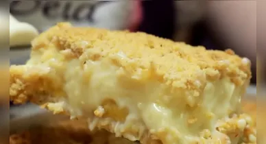 Imagem ilustrativa da notícia: Descubra como fazer torta de banana cremosa, fácil e barata