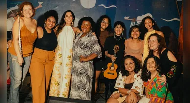 Imagem ilustrativa da notícia: Evento reúne mulheres em grande roda de samba em Belém