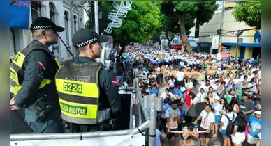 Imagem ilustrativa da notícia: Círio terá reforço de segurança com mais de 4 mil agentes da PM