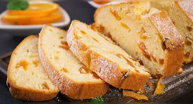 Imagem ilustrativa da notícia: Bolo de laranja sem açúcar: sobremesa rápida, deliciosa e saudável