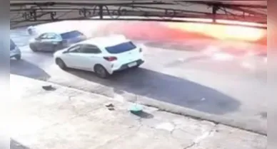 Imagem ilustrativa da notícia: Vídeo mostra momento exato de explosão em restaurante de Belém