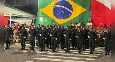 Imagem ilustrativa da notícia: Polícia Militar do Pará recebe mais de 200 novos soldados