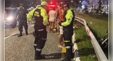 Imagem ilustrativa da notícia: Idosa morre após carro atingir moto de aplicativo perto de shopping em Belém