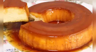 Imagem ilustrativa da notícia: Delicioso pudim de queijo feito sem forno e sem complicação