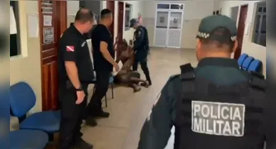 Imagem ilustrativa da notícia: Irmã de vítima de assalto agride suspeito dentro de delegacia no Pará