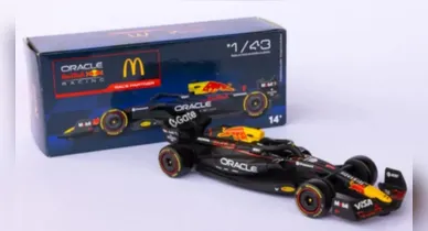 Imagem ilustrativa da notícia: McDonald’s lança miniaturas de carros de Fórmula 1
