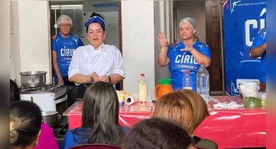Imagem ilustrativa da notícia: Gastronomia paraense vira renda em oficinas do Círio Iluminado