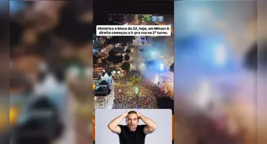 Imagem ilustrativa da notícia: Pilhado é criticado por associar imagens do Círio a ato pró Flávio