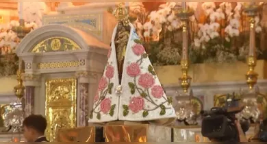 Imagem ilustrativa da notícia: Manto de Nossa Senhora de Nazaré está nos ajustes finais para o Círio