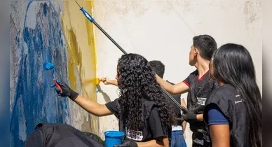 Imagem ilustrativa da notícia: Projeto de grafismo encerra atividades com 300 jovens atendidos no Pará