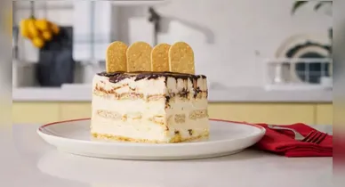Imagem ilustrativa da notícia: Torta de sorvete com chocolate é opção prática para a sobremesa