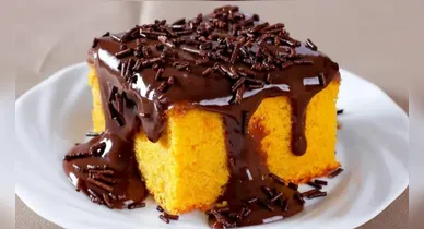 Imagem ilustrativa da notícia: Bolo de cenoura de liquidificador: receita fácil e saborosa