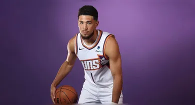 Imagem ilustrativa da notícia: Devin Booker no Warriors? NBA ganha novo rumor de troca