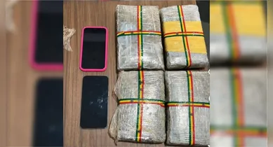 Imagem ilustrativa da notícia: Dupla é presa com 4kg de maconha em rodoviária no Pará