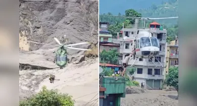 Imagem ilustrativa da notícia: Enchentes e deslizamentos no Nepal deixam 157 mortos e 579 desaparecidos