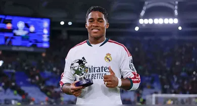 Imagem ilustrativa da notícia: Endrick brilha, Real Madrid vira jogo impossível e vence a Roma