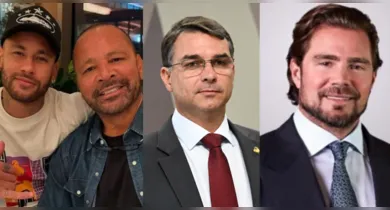 Imagem ilustrativa da notícia: Mensagens ligam Flávio Bolsonaro e "Neymar Pai" a Vorcaro