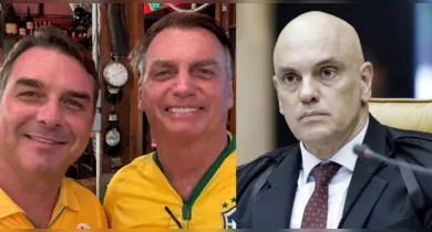 Imagem ilustrativa da notícia: Moraes solicita à PGR parecer sobre visita de Flávio Bolsonaro ao pai