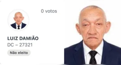 Imagem ilustrativa da notícia: Quem é o candidato do Pará que teve zero votos? Entenda
