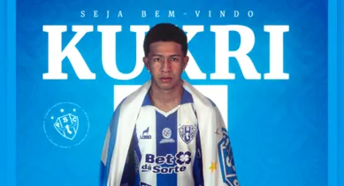Imagem ilustrativa da notícia: Kukri é anunciado pelo Paysandu e destaca: "vou dar o meu melhor"