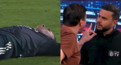Imagem ilustrativa da notícia: Vídeo: volume no short de Mbappé chama atenção em jogo na CazéTV