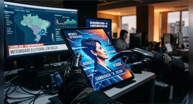 Imagem ilustrativa da notícia: Hackers estão usando IA para aumentar ataques a candidatas
