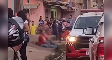 Imagem ilustrativa da notícia: Vídeo: idoso atira contra PMs e acaba baleado em Parauapebas