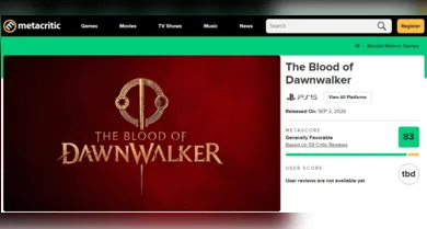 Imagem ilustrativa da notícia: The Blood of Dawnwalker estreia com nota alta no Metacritic
