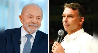 Imagem ilustrativa da notícia: Lula tem 50,6% e Flávio 49,4% dos votos válidos na pesquisa Vox Brasil