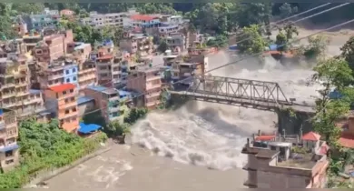 Imagem ilustrativa da notícia: Enchente no Nepal deixa quase 400 desaparecidos e mais de 50 mortos