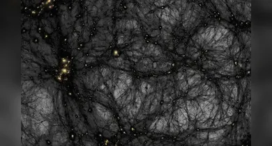 Imagem ilustrativa da notícia: Cientistas registram 1º sinal que pode indicar existência de matéria escura
