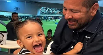 Imagem ilustrativa da notícia: Neymar Pai celebra aniversário da neta Mavie: "Vovô te ama!"