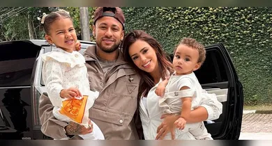 Imagem ilustrativa da notícia: Neymar deixa escapar nome da terceira filha com Bruna Biancardi