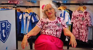 Imagem ilustrativa da notícia: Paysandu lança camisa especial para o Outubro Rosa; confira