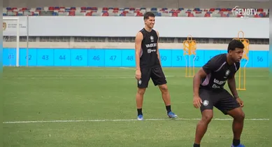 Imagem ilustrativa da notícia: Carpini testa Remo com mudanças contra o Santos; veja o provável time
