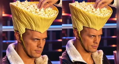 Imagem ilustrativa da notícia: Filme de Street Fighter vai ter o balde de pipoca mais criativo de 2026