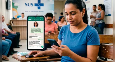 Imagem ilustrativa da notícia: SUS vai usar WhatsApp para agendar consultas e exames